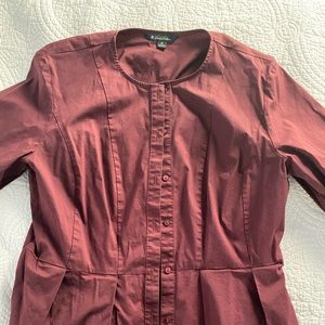 Brooks Brothers Peplum Button Down